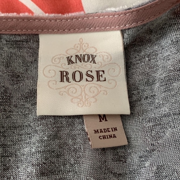knox Rose Floral Silver Crushed Velvet Waterfall Draped Open Front Cardigan - Picture 4 of 11